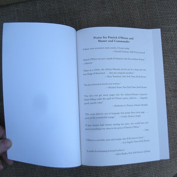 Master and Commander by Patrick O'Brian paperback - Picture 15 of 16